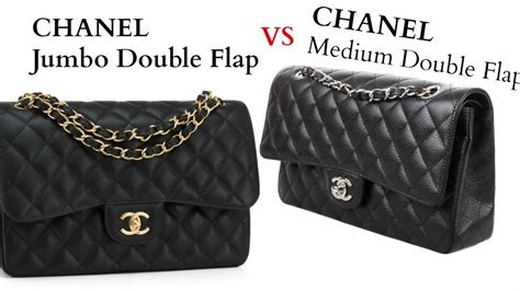 chanel classic flap jumbo vs medium|chanel vintage single flap.